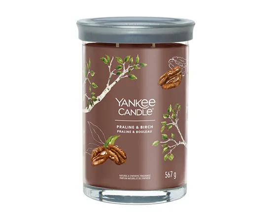 Aromatic candle Signature tumbler large Praline & Birch 567 g