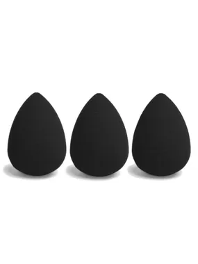 Blender Sponge set of black sponges 3 pcs.