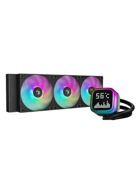 DeepCool R-LP360-BKMSNC-G-1 computer cooling system Computer case, Processor All-in-one liquid cooler 12 cm Black 1 pc(s)