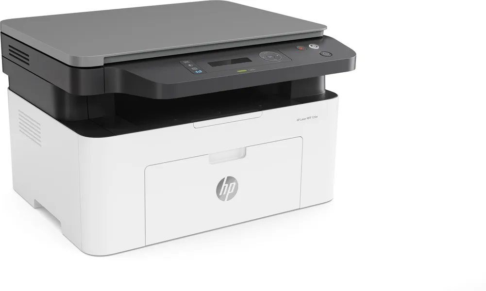 HP Laser MFP 135w, melnbalts, printeris maziem vidējiem uzņēmumiem, drukāšana, kopēšana, skenēšana