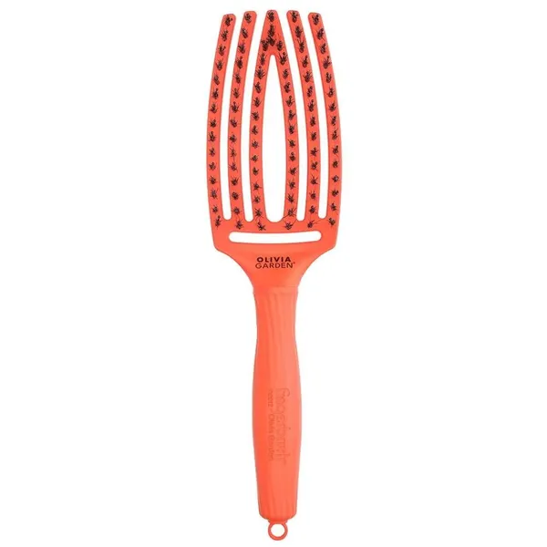 Finger Brush On the Road Again Orange Dream hairbrush