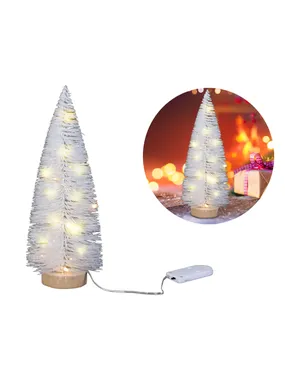 Decorative Christmas tree white lights Christmas decoration