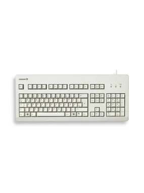 CHERRY G80-3000 tastatūra USB AZERTY franču pelēka