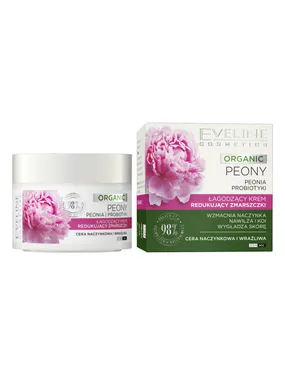 Organic Peony soothing wrinkle reducing cream 50ml