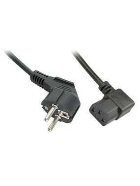 Lindy 30309 power cable Black 5 m CEE7/7 IEC 320