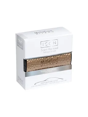 Car fragrance Icon Metal Shades Vanilla and Wood 47 g