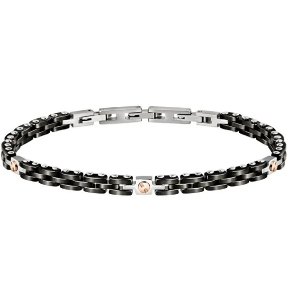 Fashionable men's steel bracelet Ceramic SACU18