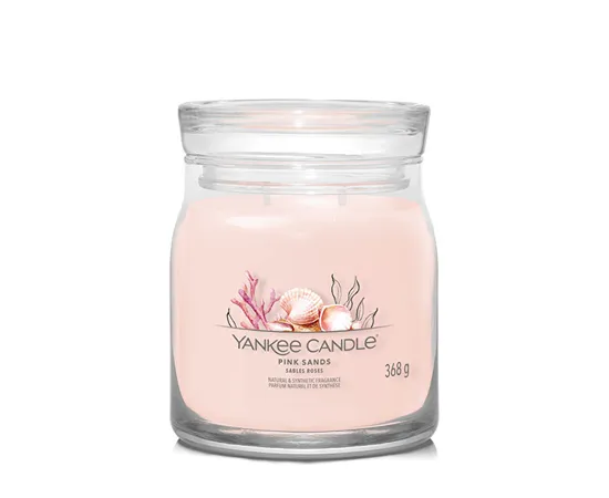 Aromatic candle Signature glass medium Pink Sands 368 g