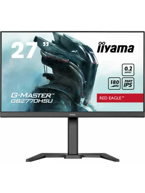 iiyama G-MASTER GB2770HSU-B6 datora monitors 68,6 cm (27") 1920 x 1080 pikseļi Full HD LCD melns
