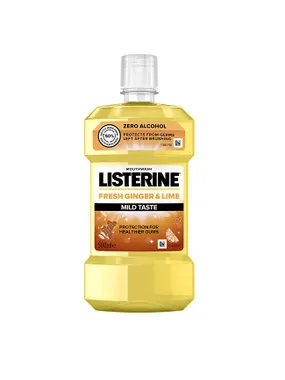 Mouthwash Fresh Ginger & Lime Mild Taste, 500 ml