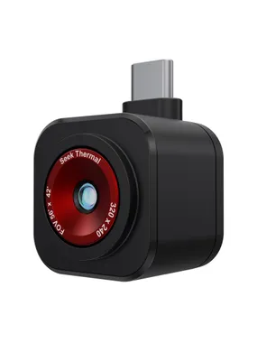 Seek Thermal CQ-ABAX thermal imaging camera Black 320 x 240 pixels