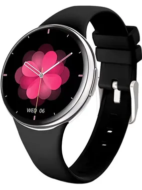 AMOLED Smartwatch DM75 – Black - Black