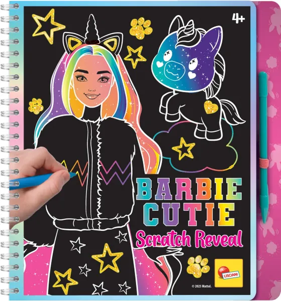 Barbie Sketch Book Cutie Scratch