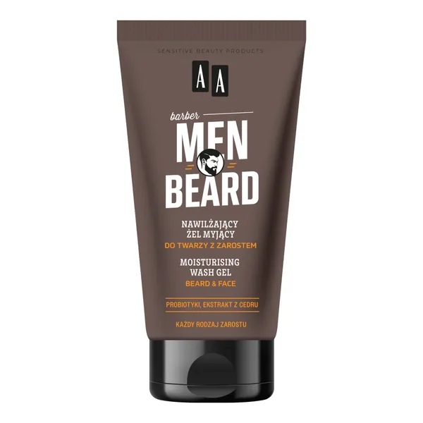 Men Beard moisturizing facial cleansing gel with beards 150ml