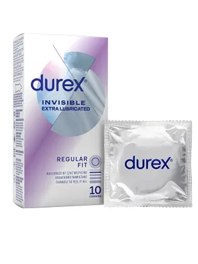 Invisible Extra Lubricated Condoms