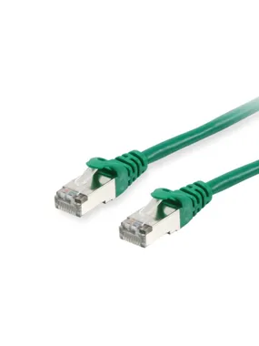 Aprīkot Cat.6A S/FTP Patch Cable, 15m, zaļš