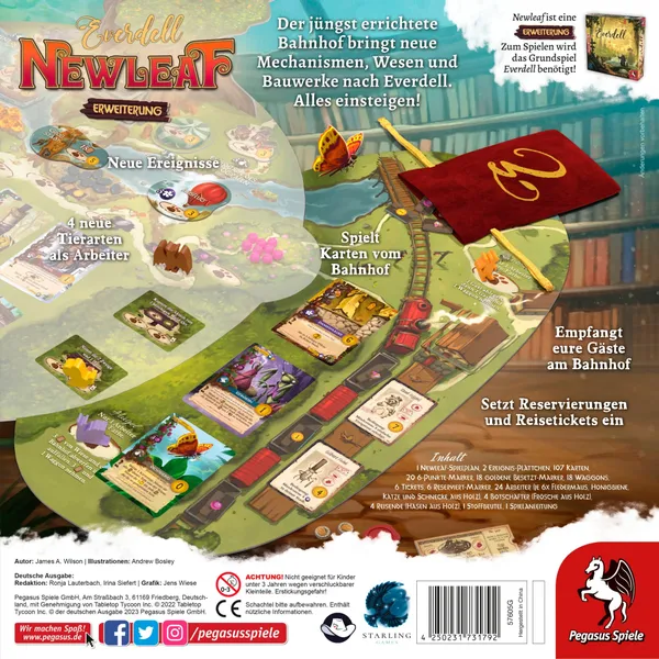 Everdell: Newleaf, board game