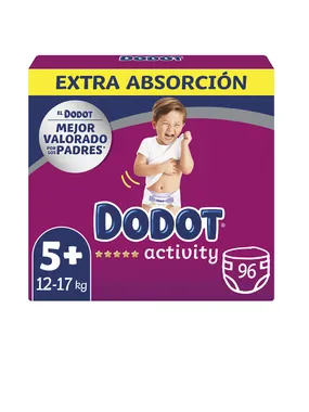 DODOT ACTIVITY talla 5 pañales 11-16 kg 96 u