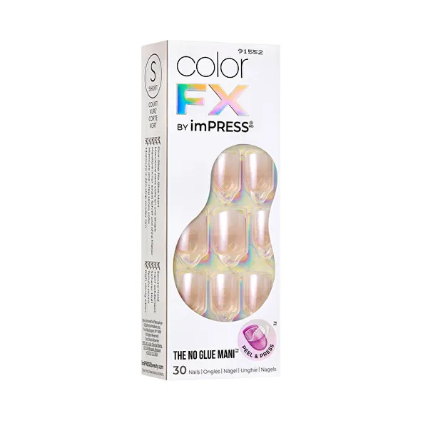 Glue-on nails ImPRESS Color FX - Connection 30 pcs