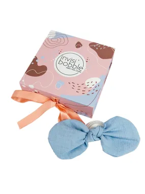 Bowtique Nordic Breeze Charity Box hair tie in a box