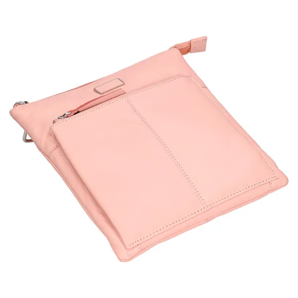 Women's leather crossbody bag BLC-4594-20 L.PINK