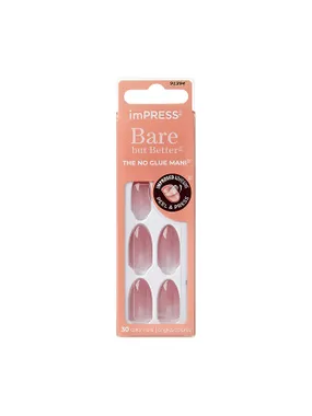 Adhesive nails ImPRESS Bare but Better MA - Serenity 30 pcs