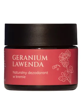 Geranium Lavender natural deodorant cream 50ml