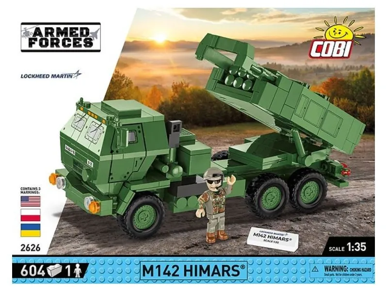 Klocki Armed Forces M142 Himars 604 elementy