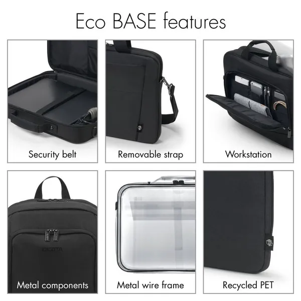 Notebook bag Eco Multi BASE 15-17.3 blue