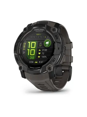 Garmin Instinct 3 AMOLED 3.3 cm (1.3") 50 mm Digital 416 x 416 pixels Touchscreen Black GPS (satellite)
