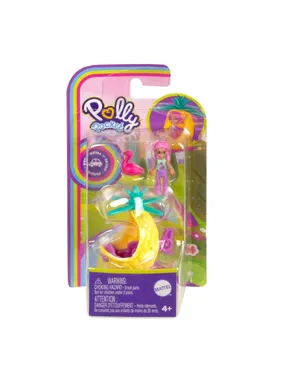 Figures set Polly Pocket Pollyville Helicopter Pineapple