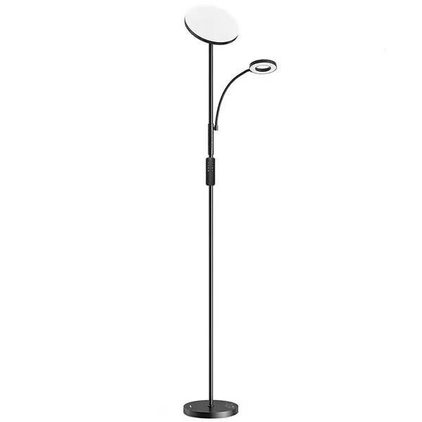 BlitzWill BWL-FL-0001 Double Floor Lamp with remote 36W (black)