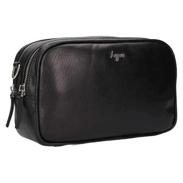 Women's leather crossbody bag BLC-23/2655 BLK