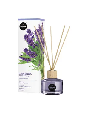 Lavender fragrance sticks with 50ml rosemary