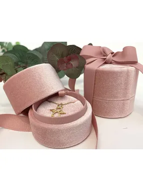 Pink Ribbon Chain Gift Box LTR-3/S/A5