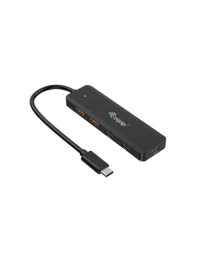 Aprīkojiet USB-C 4 portu USB 3.2 Gen 2 (10 Gbps) centrmezglu, USB-C x 2, USB-A x 2