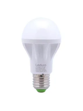 LIGHT BULB LED E27 3000K 6W/720LM 220 A60 21116 LEDURO