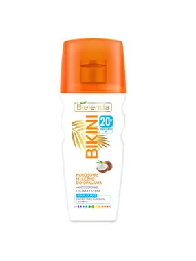 Bikini coconut suntan lotion SPF20 200ml