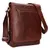 Men's leather crossbody bag LG-655 BRN