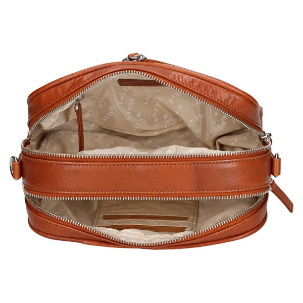 Women's leather crossbody bag BLC-23/2655 CGN