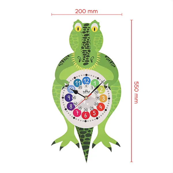 Pendulum clock MPM Fernse - C crocodile E05.4468.C