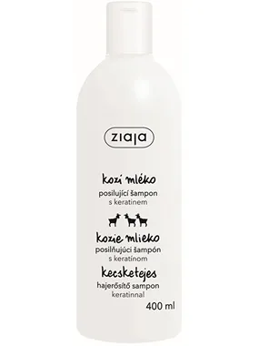 Shampoo for dry and matt hair with keratin Goat's Milk 400 ml