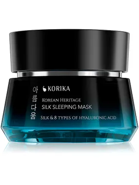 Moisturizing Night Mask With Silk Protein Korean Heritage (Silk Sleeping Mask) 50 ml