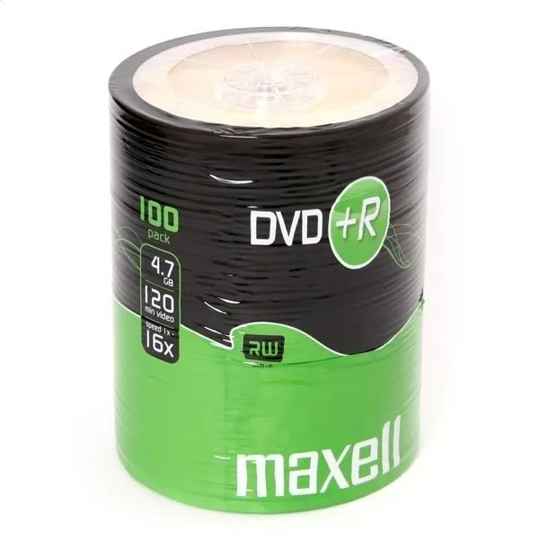 Maxell DVD+R 4.7GB 50gab 100gab