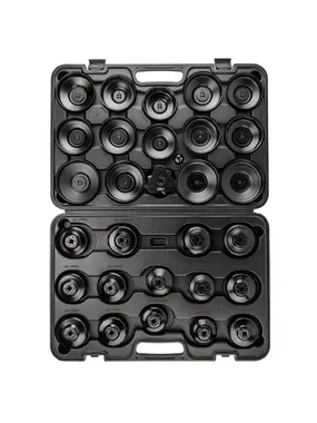 Socket wrenches for oil filters - set of 30 pcs.