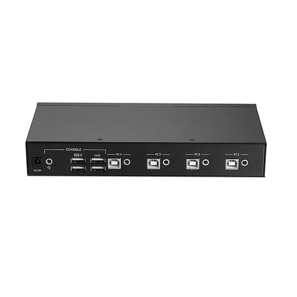 Lindy 4 Port USB 2.0 & Audio KM Switch