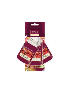 Paper tag for car Black Cherry 3 pcs