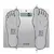 Salter 9113 SV3RAREU16 Compact Glass Analyser Bathroom Scales - Silver