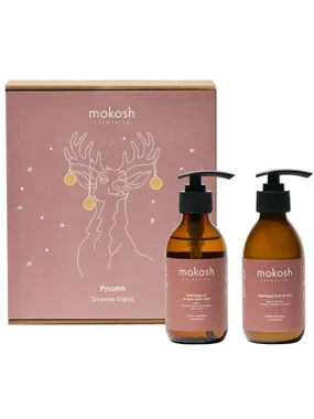 Pyszałek Drzewna Głębia set moisturizing body and hand wash gel 200ml + moisturizing body lotion 200ml