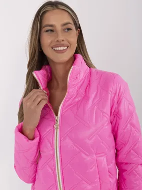 Women's fluo pink transition jacket